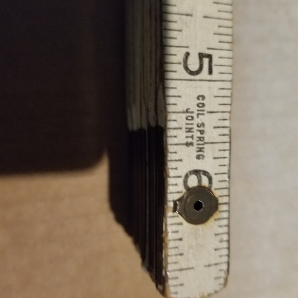 Vintage oxidized sterling silver with yellow and orange sapphires ring - Picture 3 of 16